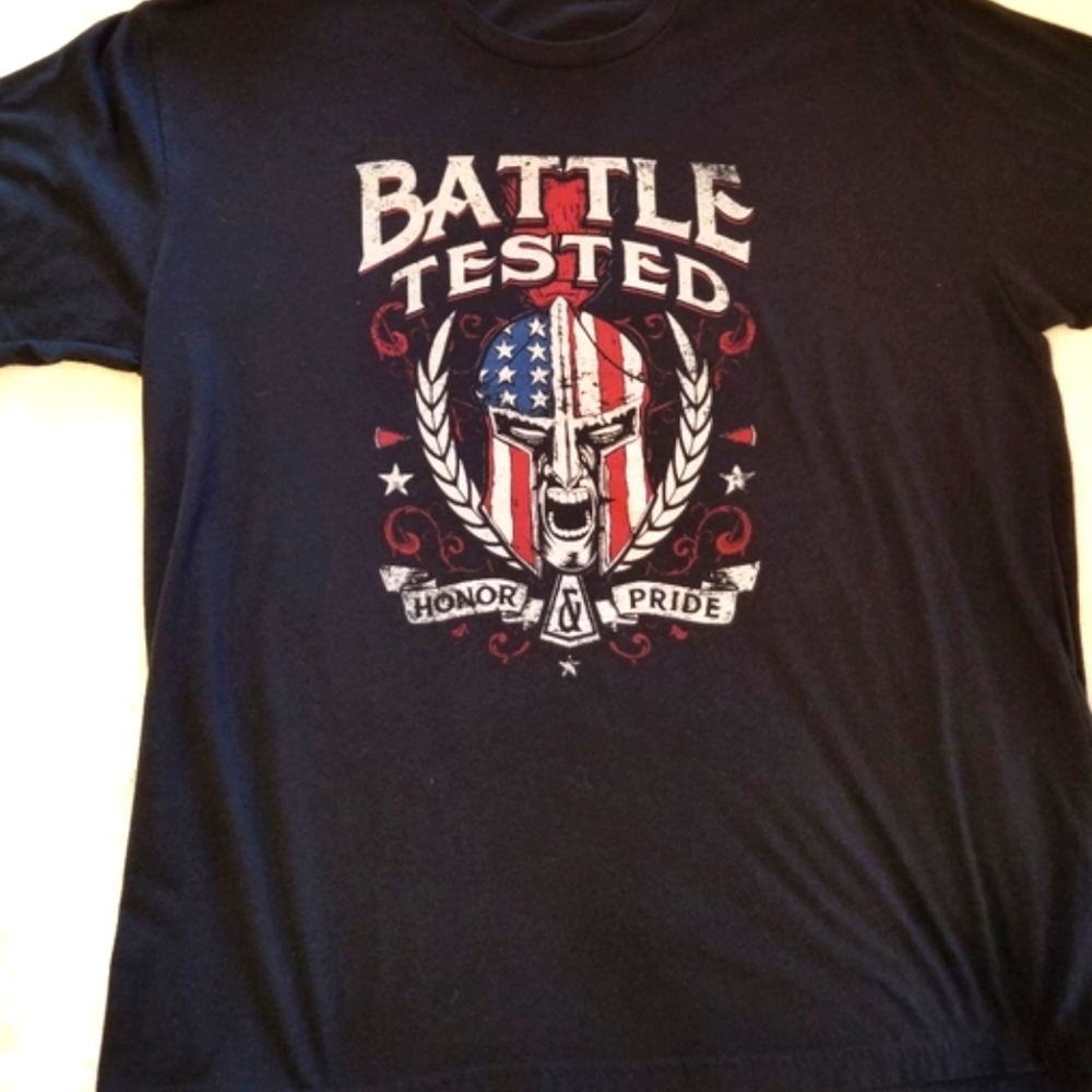 Vet line apparel battle‎ tested tshirt